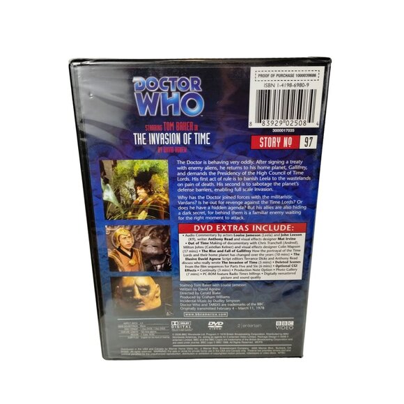 Doctor Who: The Invasion Of Time 2-Disc DVD Tom Baker Years 1974-1981 - Picture 3 of 4